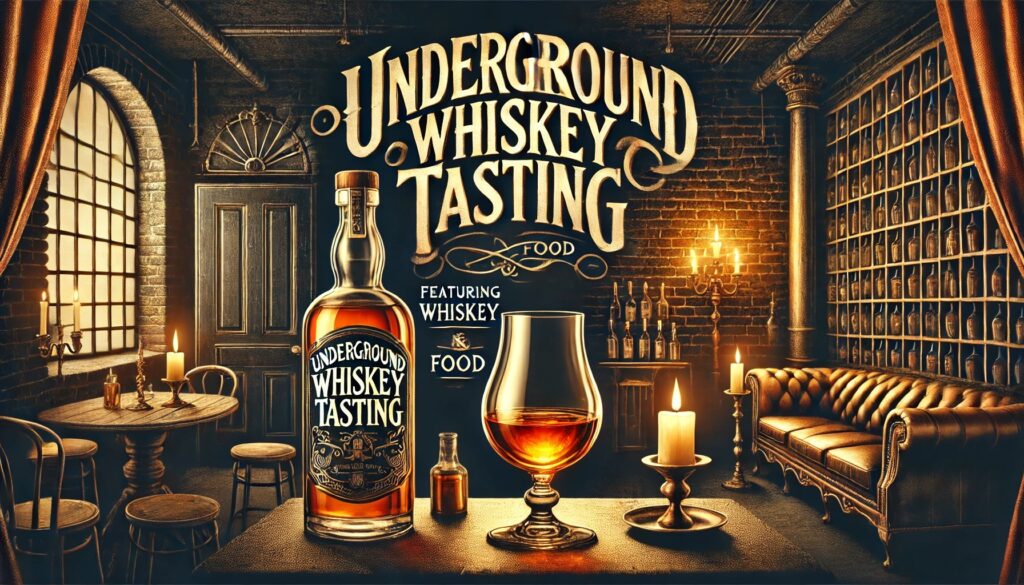 Underground Whiskey Tasting