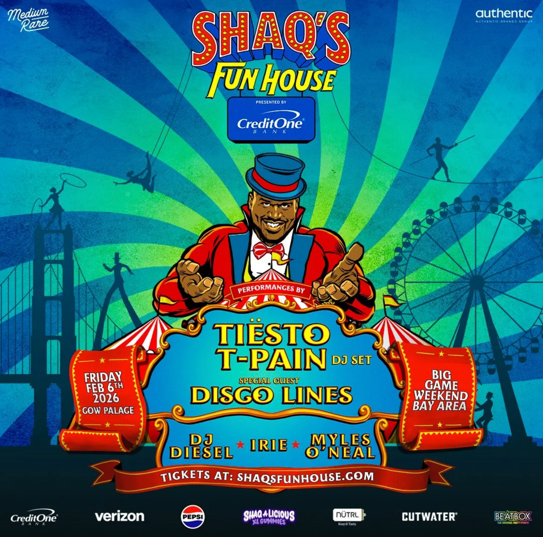 🔥 Shaq’s Fun House – Big Game Weekend