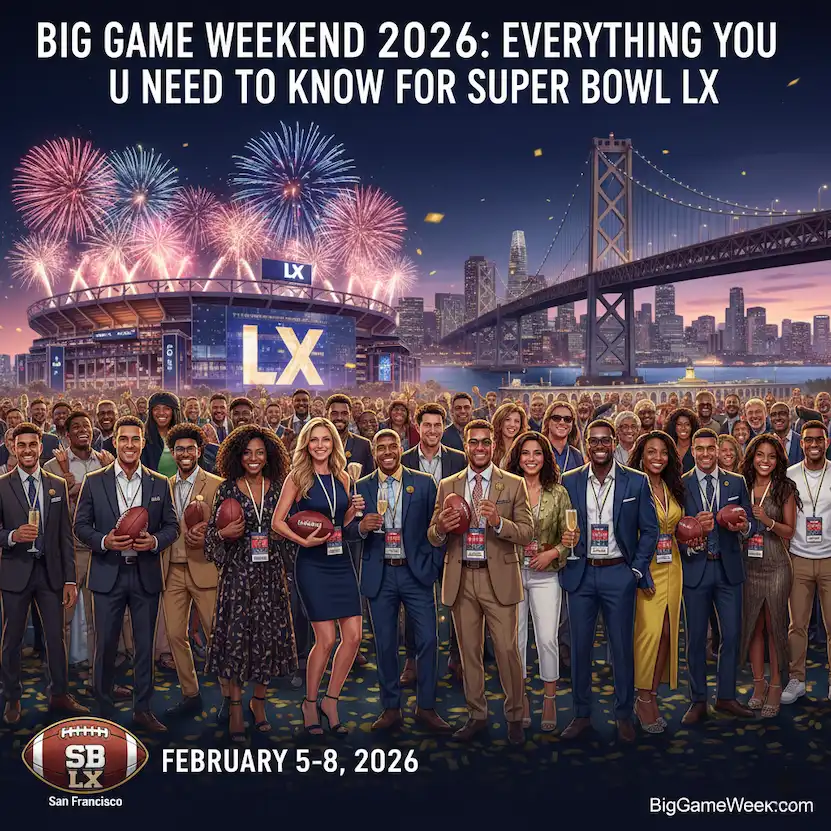 Big Game Weekend 2026 Everything You Need to Know for Super Bowl LX