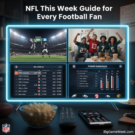 NFL This Week Guide for Every Football Fan