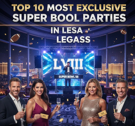 Top 10 Most Exclusive Super Bowl Parties in Las Vegas