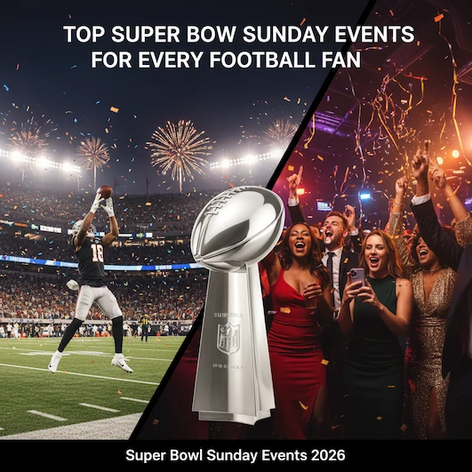 What Time Does Super Bowl Football Start 2026 Guide Top Super Bowl Sunday Events For Every Football Fan.webp